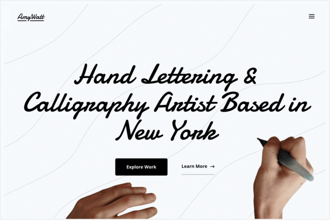 Calligraphy Artist Theme