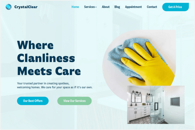 Cleaning Service Theme