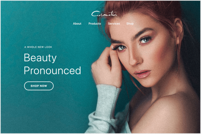 Cosmetics Store Theme