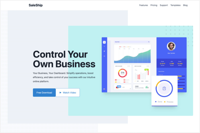 Modern Business Theme