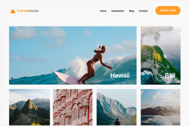 Travel V2 Theme