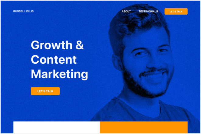 Growth Marketer Theme