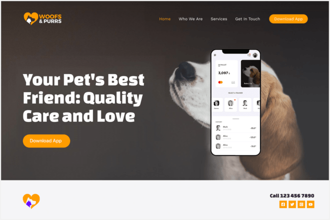 Pet Services Theme