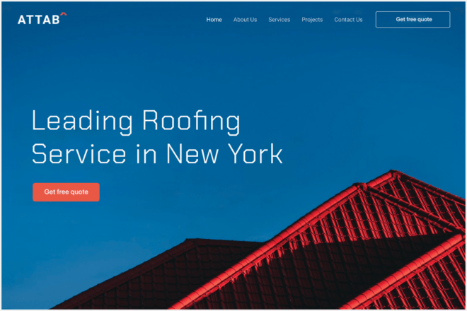 Roofing Services Theme