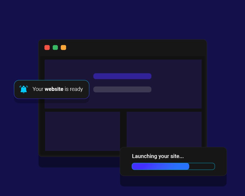 A2 Sites - How It Works - Launch your site v2